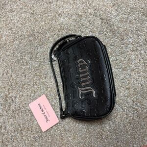 Juicy Couture Black Embossed Pouch